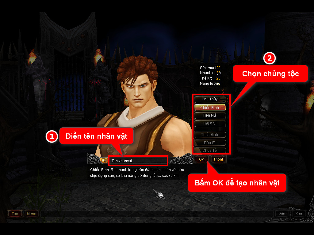 Chức năng chính của Game MU Thần Kiếm