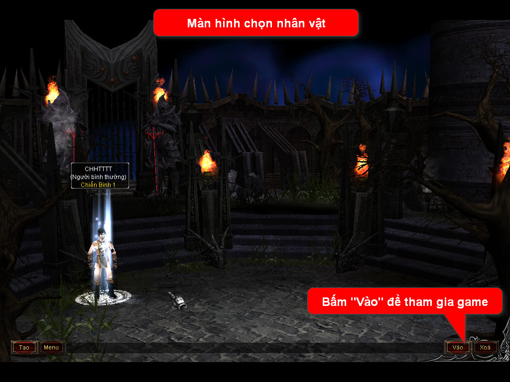 Chức năng chính của Game MU Thần Kiếm